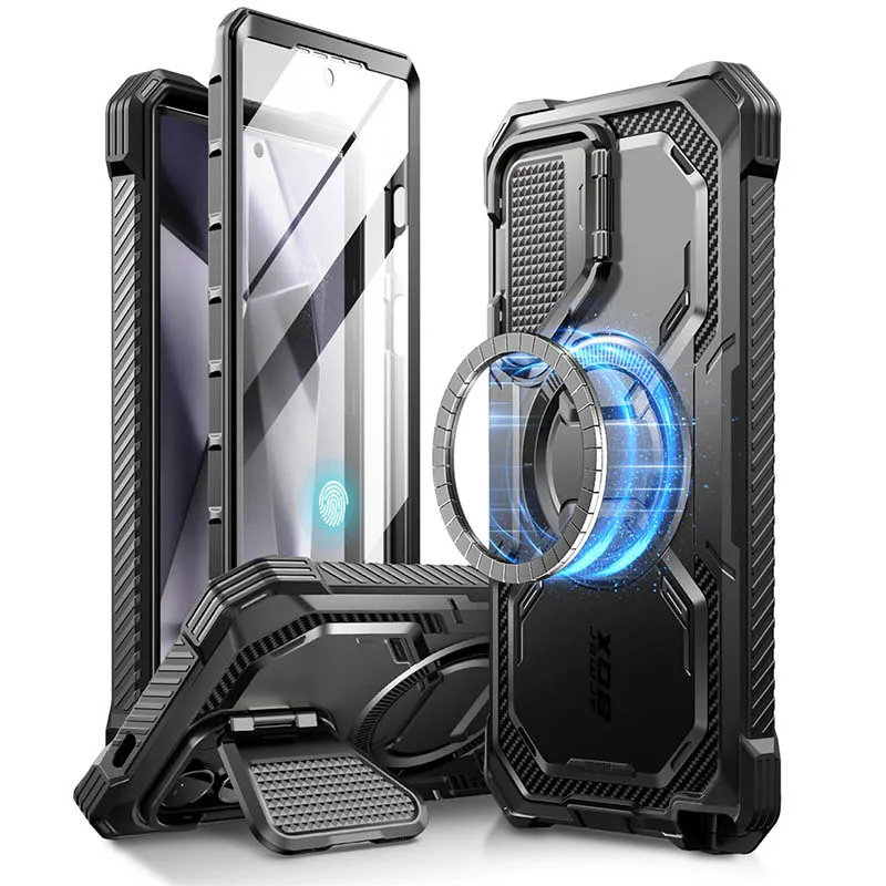 For Samsung Galaxy S24 Ultra Case (2024 Release) 6.8 inch I-BLASON Armorbox Full-Body Rugged Case with Built-in Screen Protector