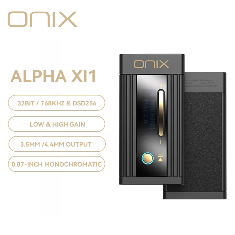 ONIX 알파 XI1 듀얼 휴대용 USB DAC/AMP 지지대