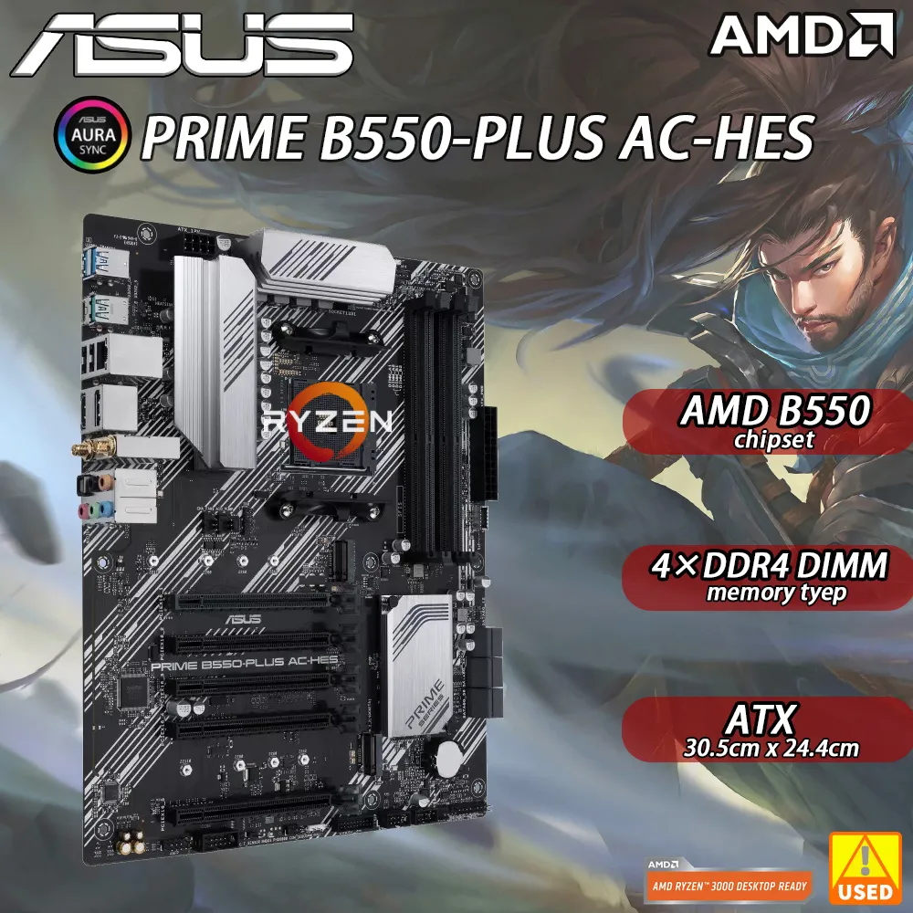 ASUS 프라임 B550-PLUS AC-HES