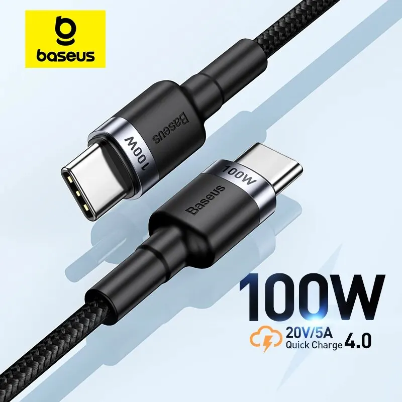 Baseus USB C 타입-USB C 케이블