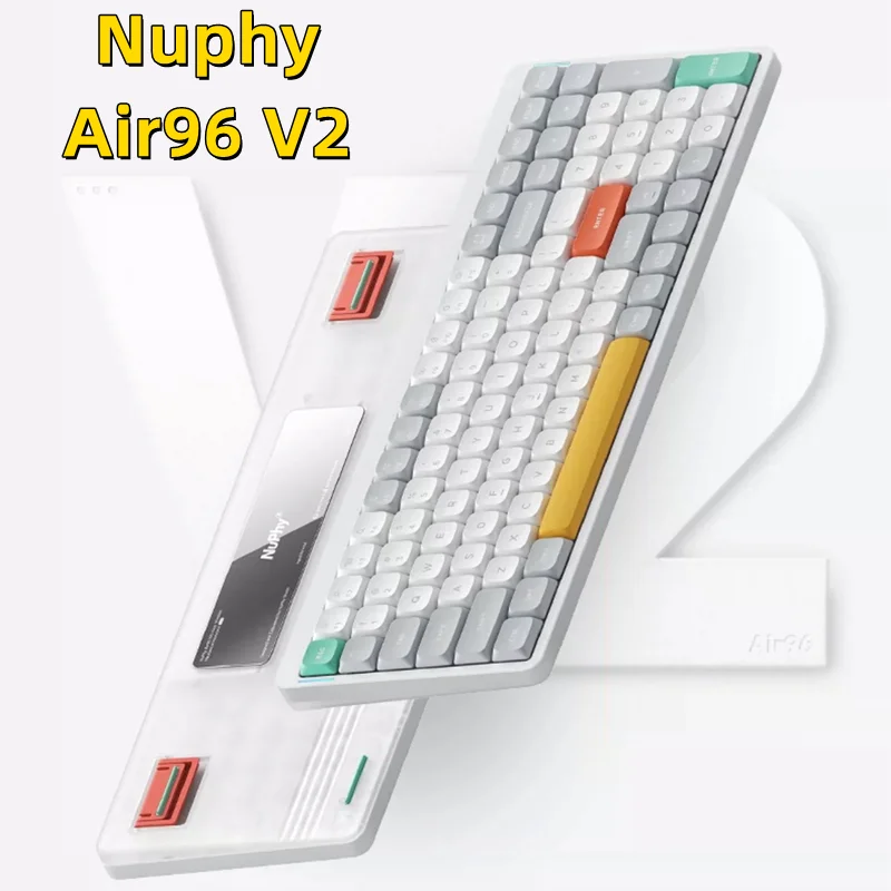 Nuphy Air96 V2 블루투스 2.4g 무선 96% 기계식 키보드