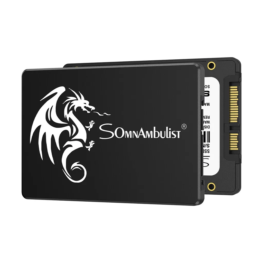 SomnAmbulist SSD 120GB 240GB 480GB 960GB 내부 Sata3 솔리드 스테이트 드라이브 2.5 128GB 256GB 512GB 1TB 2TB SSD PC 노트북