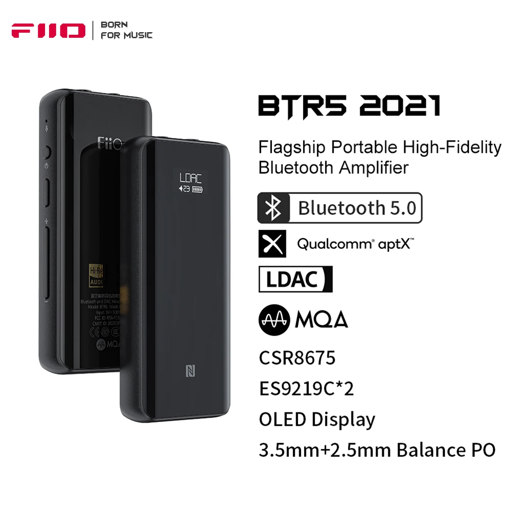 지금 바로 품절 예상 제품 FiiO 개조 BTR5 2021 오늘만 특가!