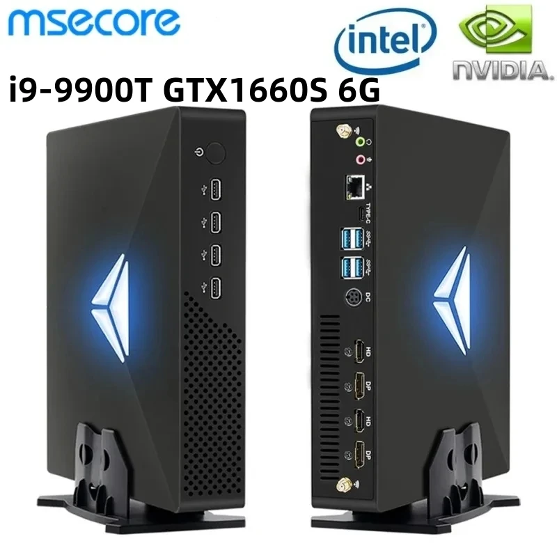 인생 최고의 꿀템 MSECORE NV200 인텔 코어 i9-9900T GTX1660S 전용 카드 게임 미니 PC 지금 바로 품절 예상 제품!