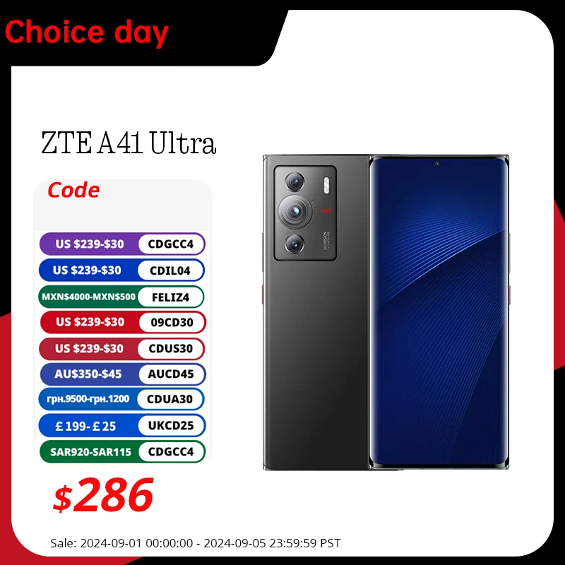 놓치지 마세요! 오리지널 ZTE A41 울트라 6.7 OLED 디스플레이 인생 최고의 제품!