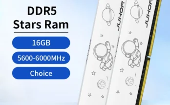 소비자 극찬 JUHOR DDR5 16GB 5600MHz 6000MHz DIMM 데스크톱 컴퓨터 게임 메모리 램 지금 사야 할 최고의 선택!