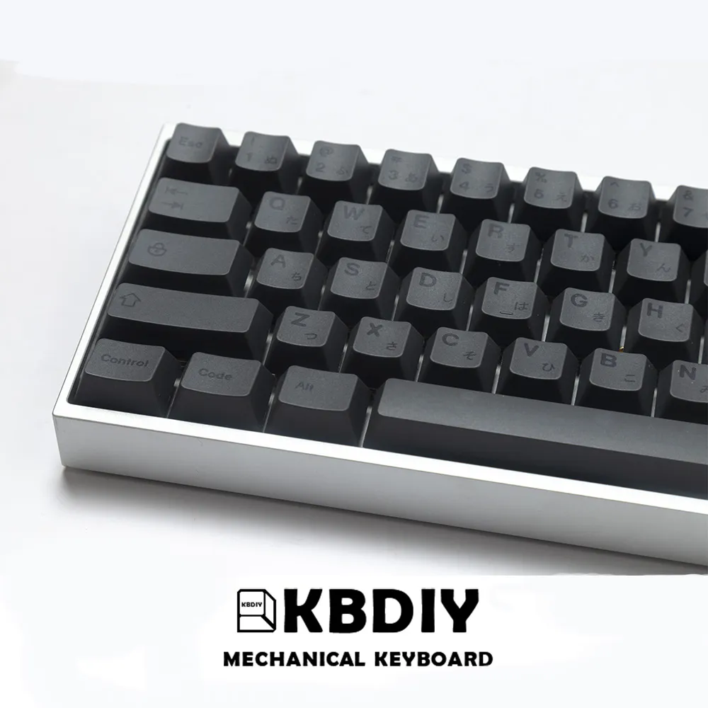 후회 없는 선택! KBDiy GMK 미니멀리스트 그레이 키캡 빠르게 주문하세요!