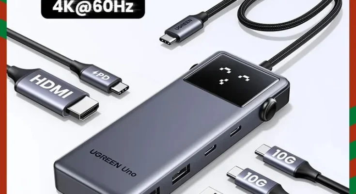 베스트셀러 제품 UGREEN Uno USB C 허브 절대 놓치면 안 되는 기회!