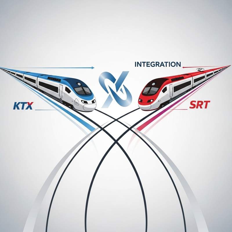 KTX와 SRT 통합 운영: 편리한 고속철도 이용의 새로운 시대