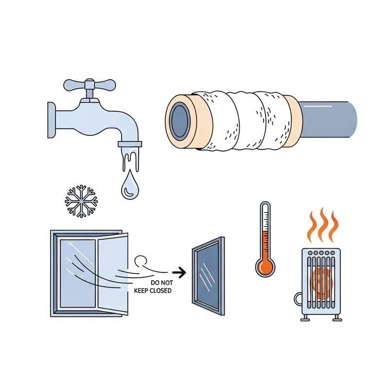 겨울철 동파 예방을 위한 실용적인 팁