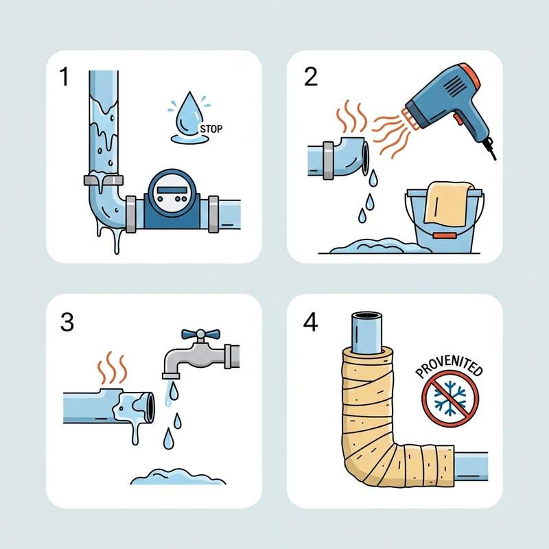 실용적인 동파 예방 방법